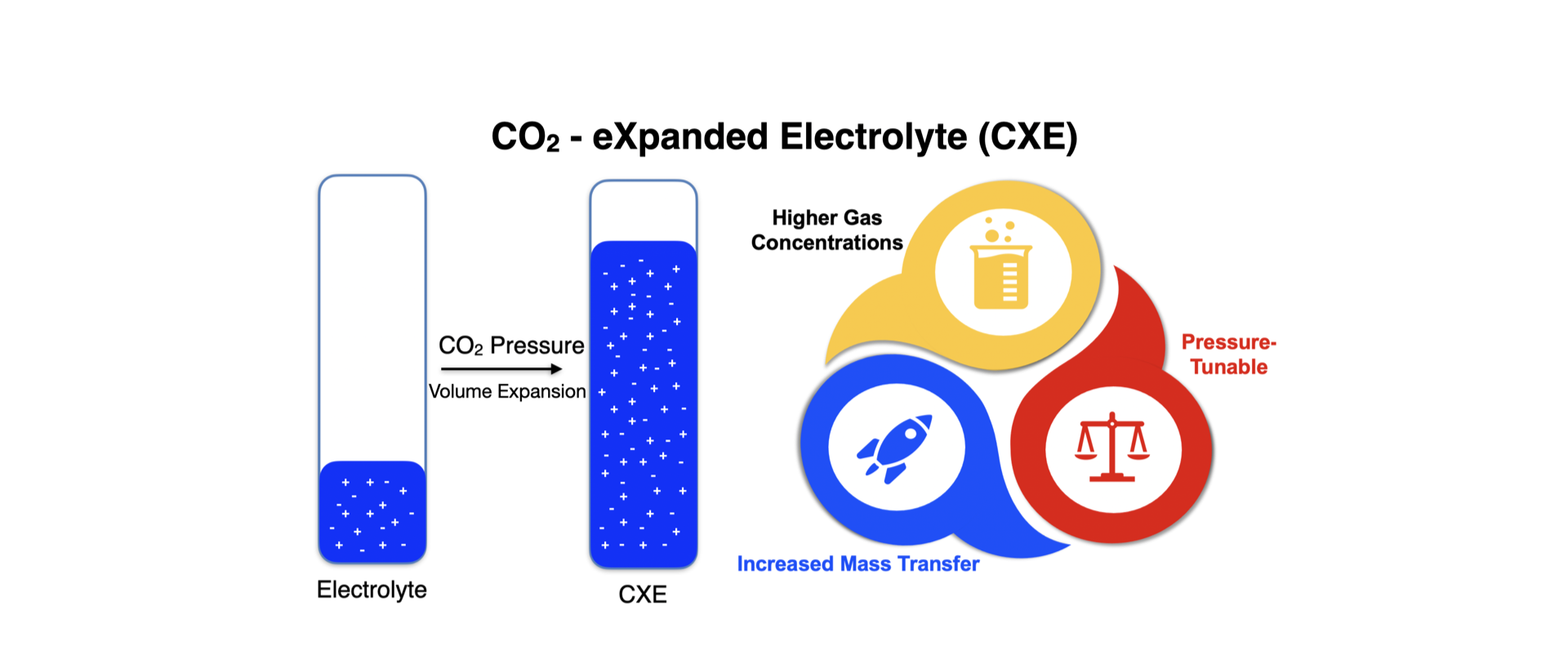 Graphic depicting increased volume expansion and resulting positive effects